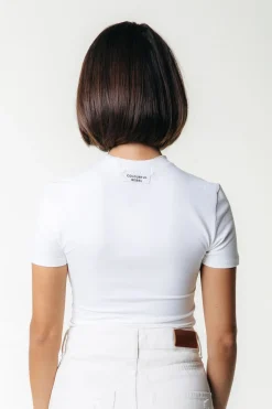 Sale Uni Fitted T-shirt | Optic white T-shirts