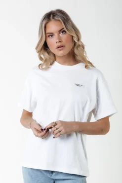 Sale Uni Label T-shirt | Standard white T-shirts