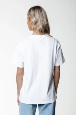 Sale Uni Label T-shirt | Standard white T-shirts
