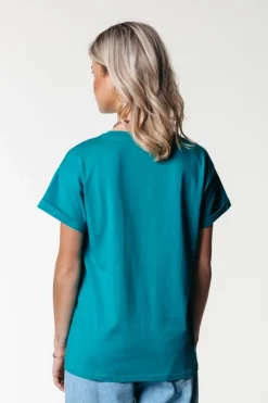 Outlet Uni Logo T-shirt | Shady Green T-shirts