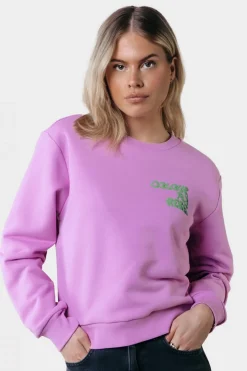 Sale Wave Logo Sweat | Candy Pink Truien