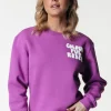 Hot Wave Logo Sweat | Violet Pink Truien