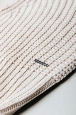 Sale Yfke Knit | Fog Beige Truien