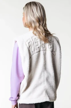 Discount Yoni Teddy Gilet | Off white Jassen|Blazers