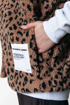 Outlet Yoni Teddy Gilet | Warm Brown Jassen|Blazers