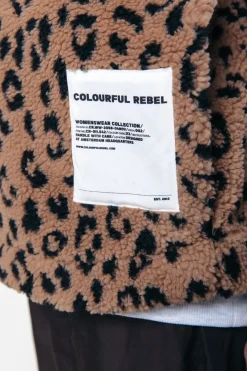 Outlet Yoni Teddy Gilet | Warm Brown Jassen|Blazers